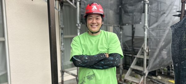 塗装工事責任者 藤井　和樹