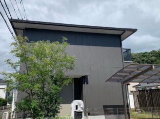 大分市　M様邸　屋根カバー工事・外壁塗装工事