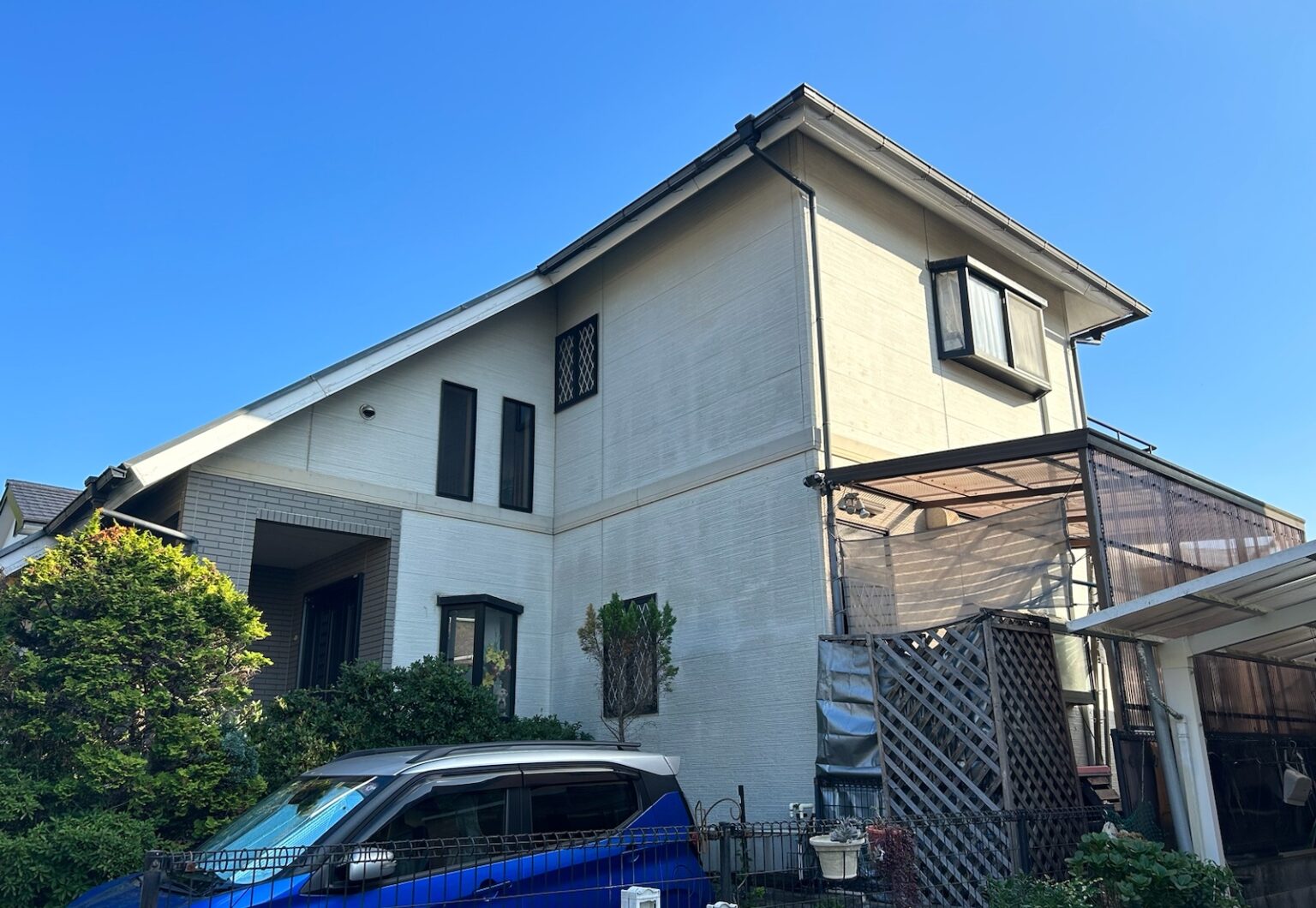 大分市　S様邸　屋根カバー工法・外壁塗装工事