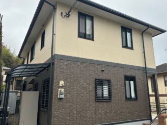 日出町　H様邸　屋根カバー工事・外壁塗装工事