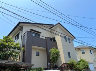 大分市　S様邸　外壁塗装工事